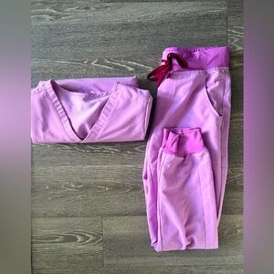 FIGS XS Catarina Top / Zamora Bottom in Dusk